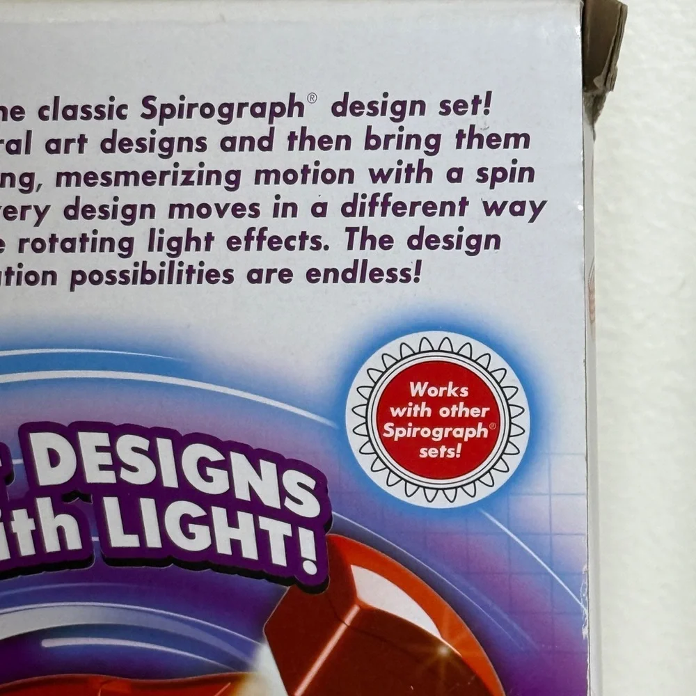 Spirograph Animator - Red Creative Learning Toy SKU0944